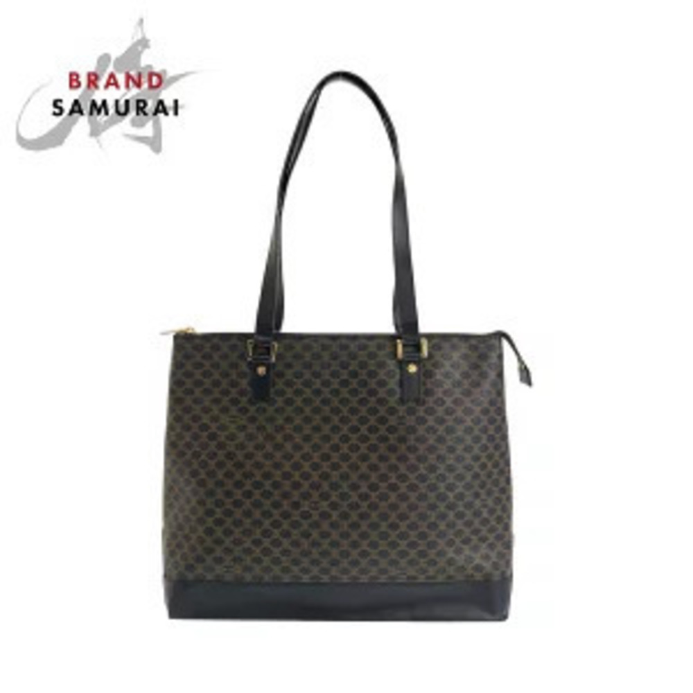 Celine Macadam brown tote bag shoulder